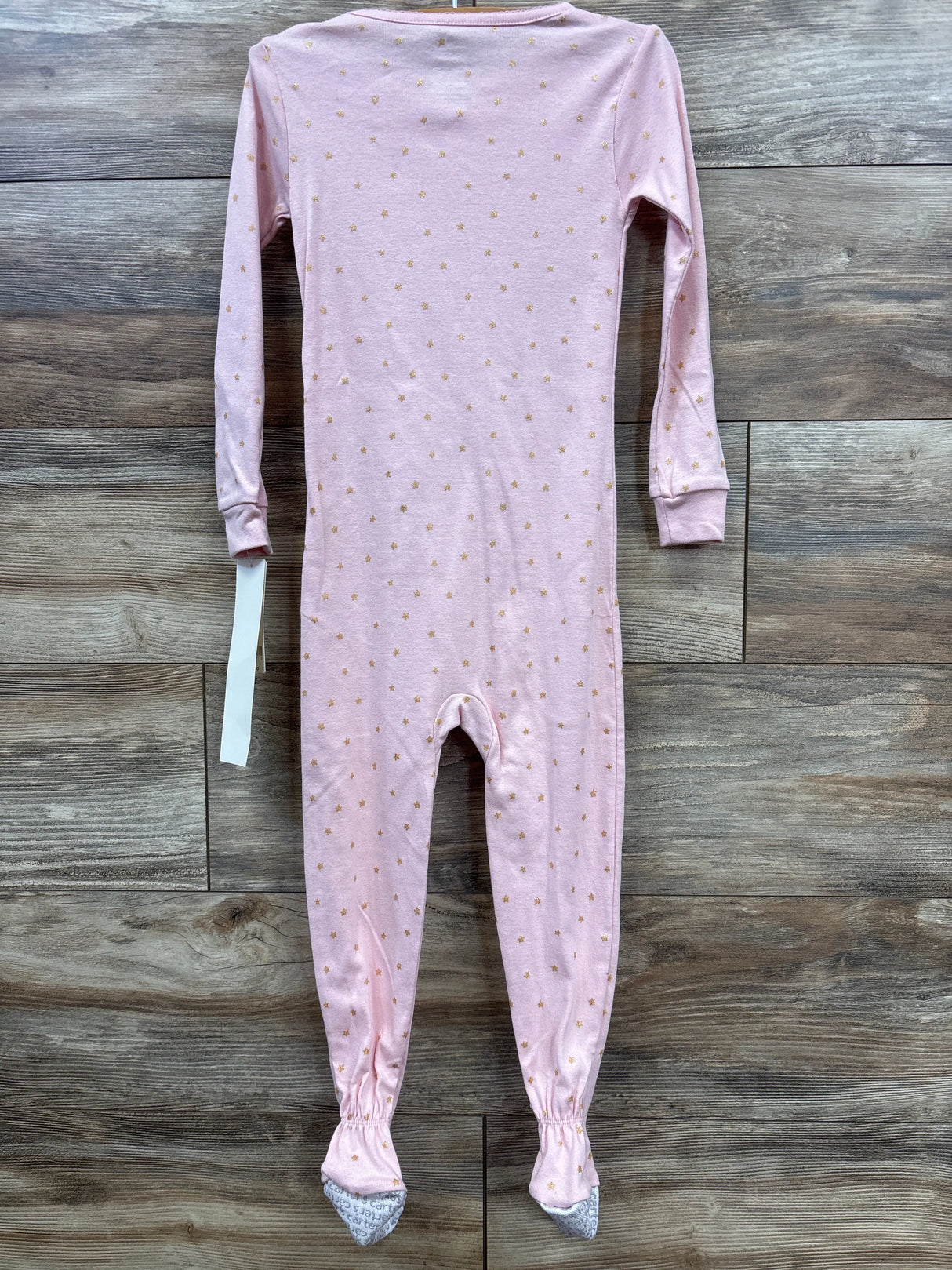 NEW Carter's Star Print Sleeper Pink sz 4T
