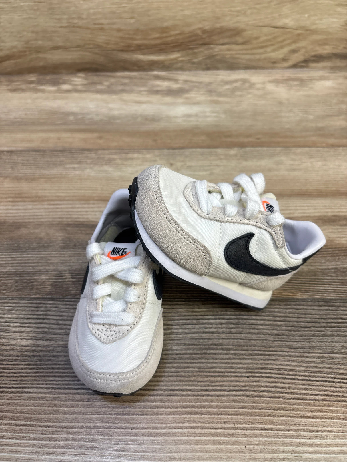 Nike Waffle Trainer 2 TD 'White Sail' Sneakers sz 3c
