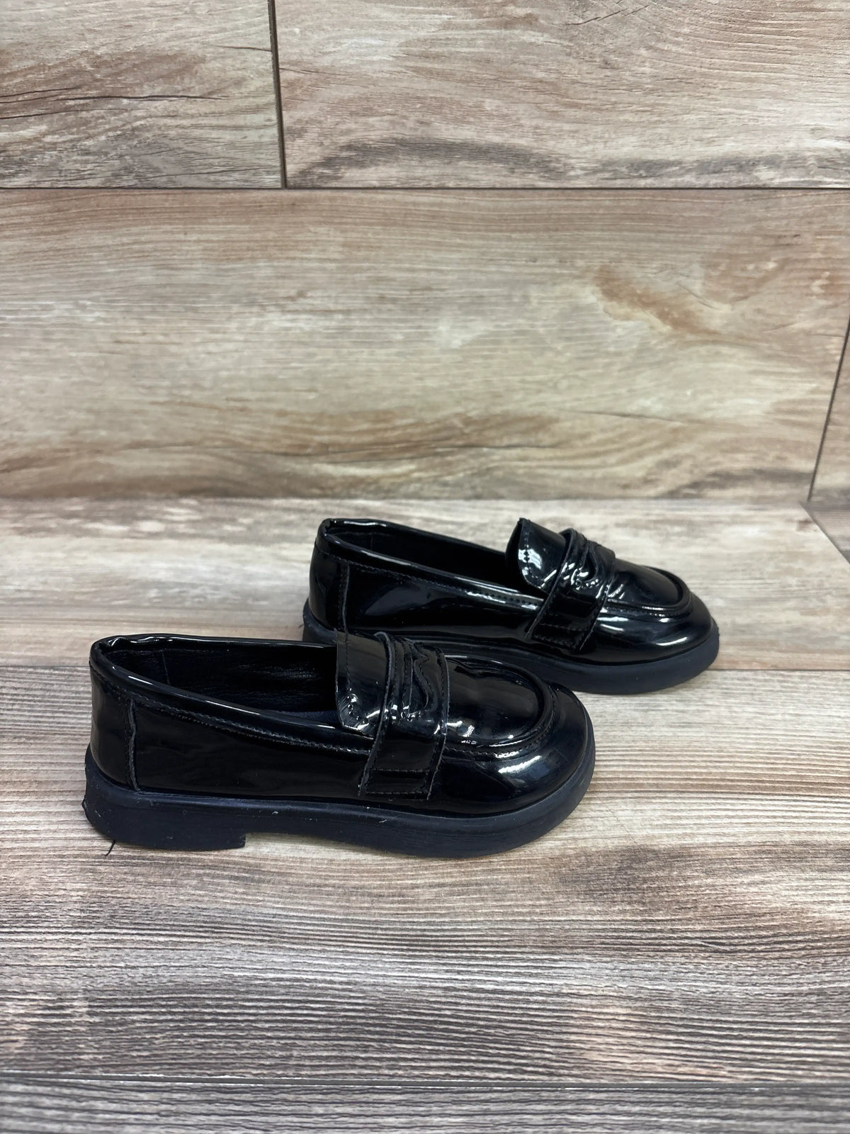 Dream Pairs Patent Leather Penny Loafers Black sz 11c
