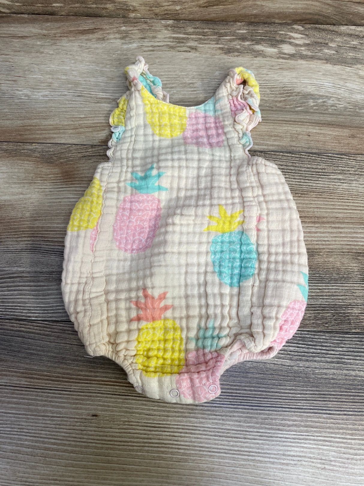 Angel Dear Pineapple Romper sz 3-6m - Me n Mommy To Be