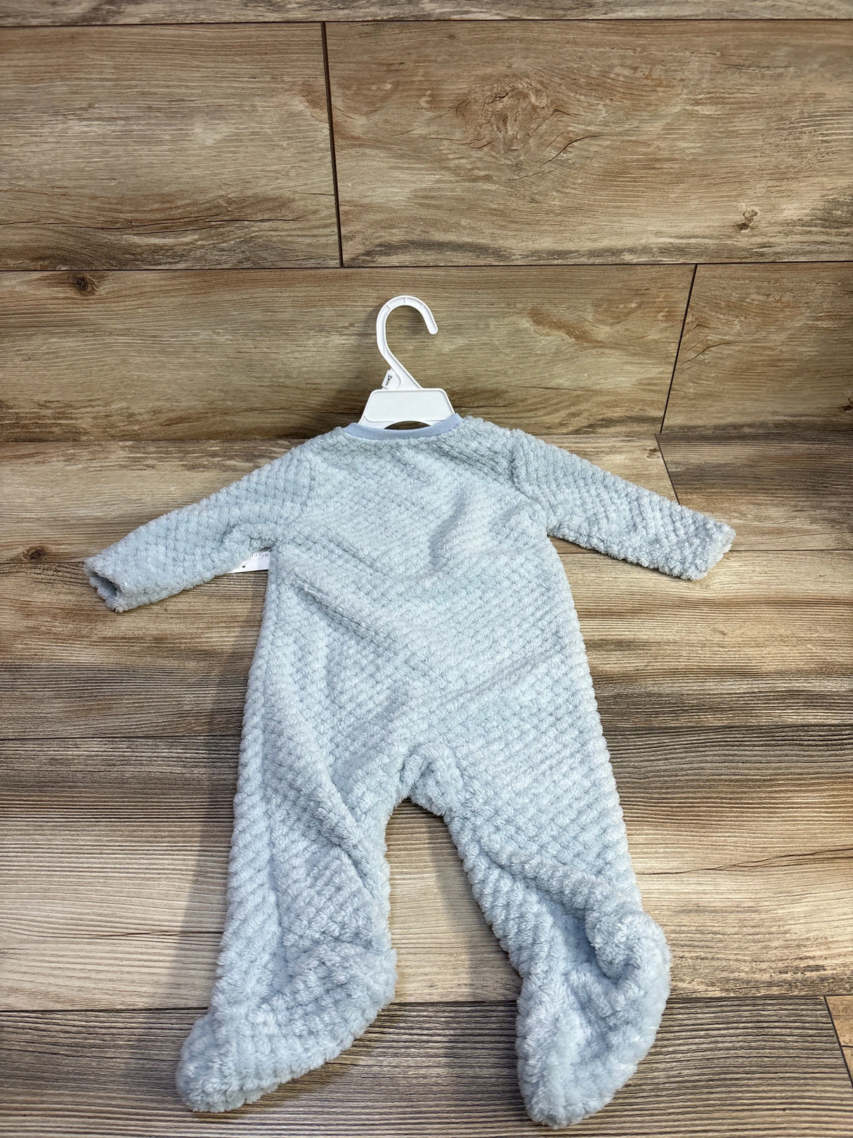 NEW Stylish Baby Plush Sleep & Play Sleeper Blue sz 3-6m