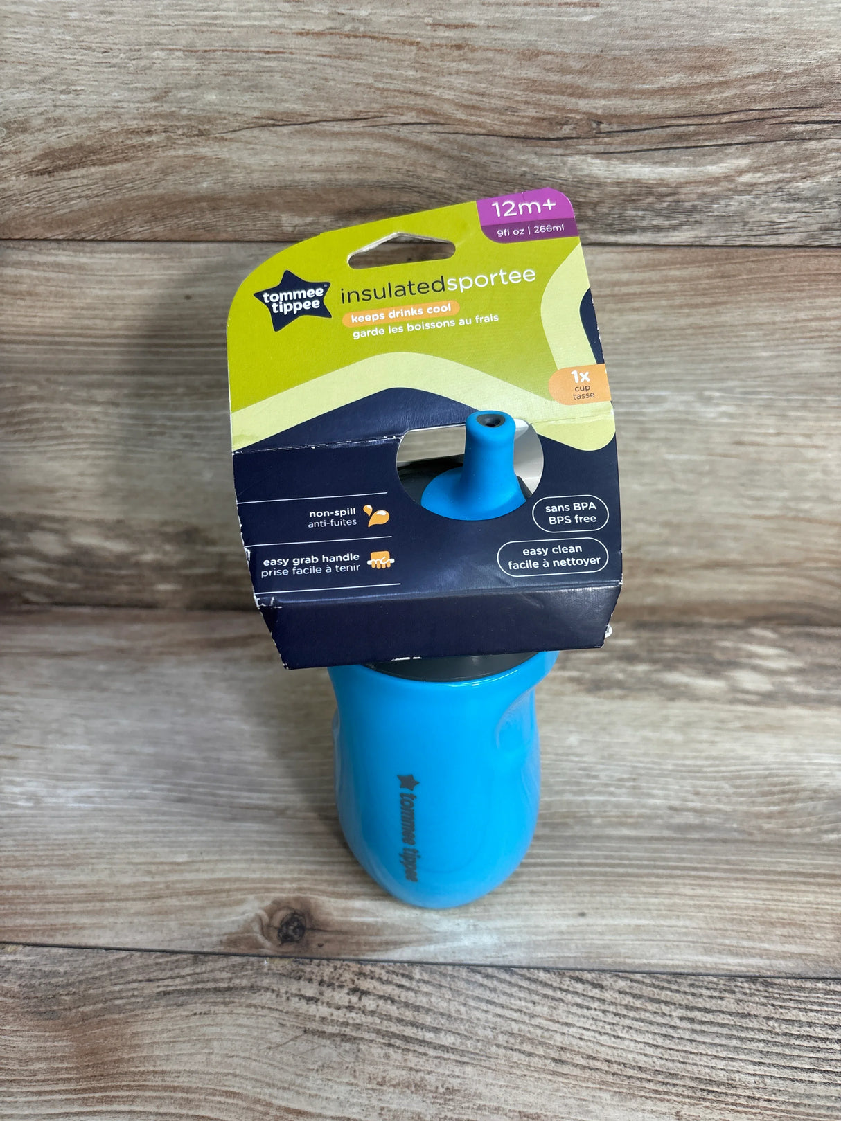 NEW Tommee Tippee Insulated Sportee Water Bottle 9oz