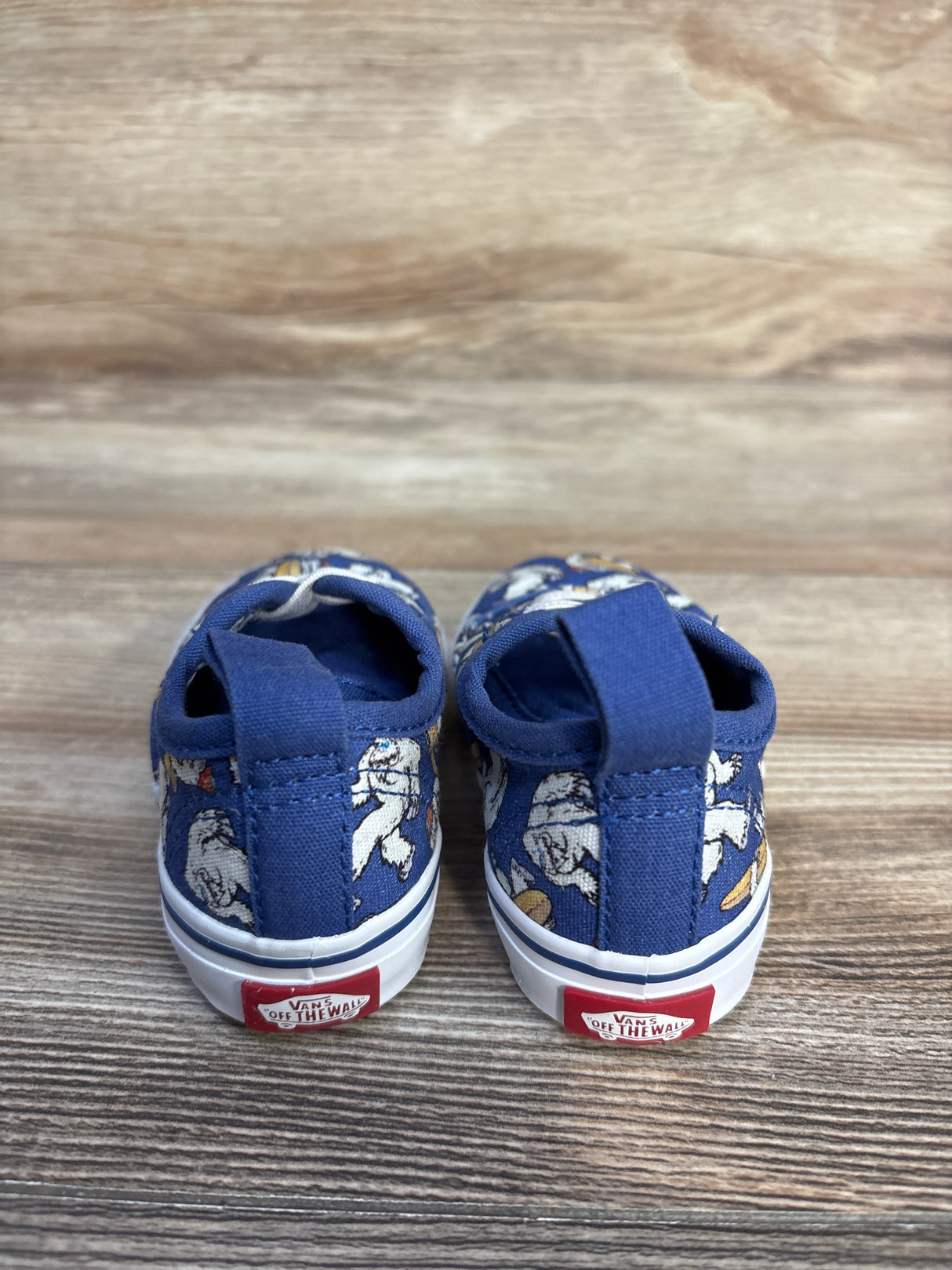 Vans Authentic Yeti Surf Low Top Sneakers Blue sz 3.5c