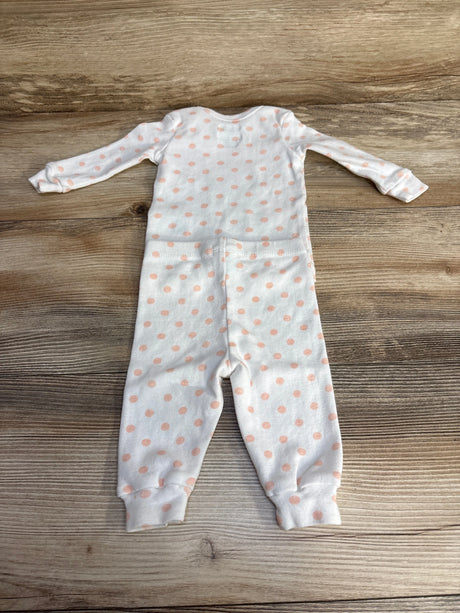 Mighty Goods 2pc Polka Dot Pajama Set White sz 3m - Me n Mommy To Be