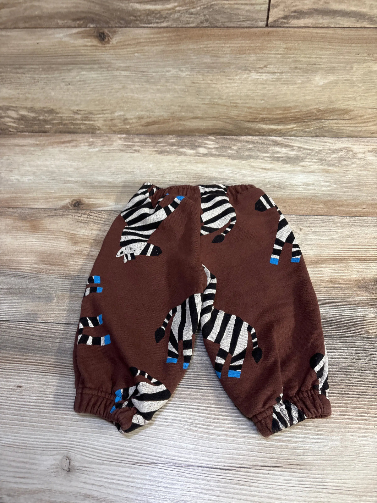 Zara Zebra Pull-On Joggers Brown sz 18m