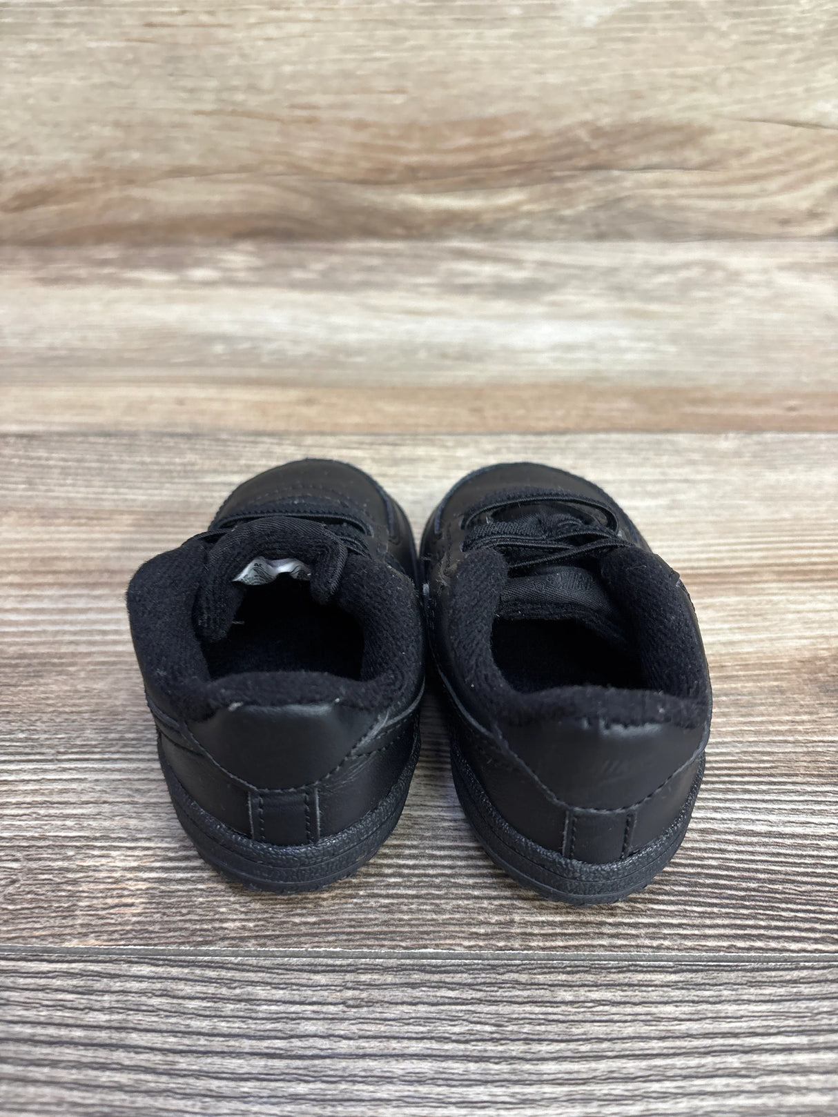 Nike Air Force 1 Crib Shoes Black sz 4c