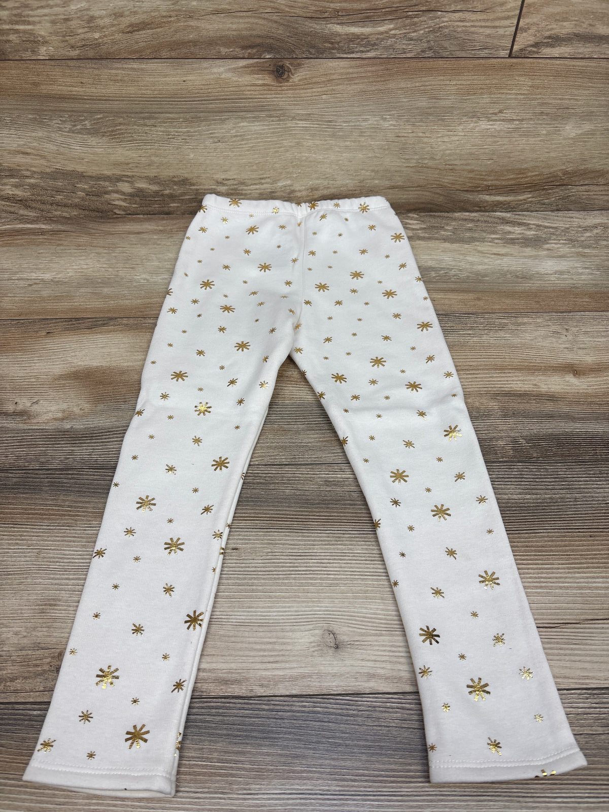 NEW Okie Dokie Fleece-Lined Leggings White sz 5T