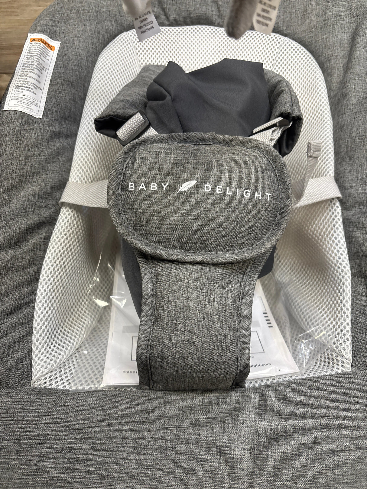 NEW Baby Delight Bloom Soothing Adjustable Lounger