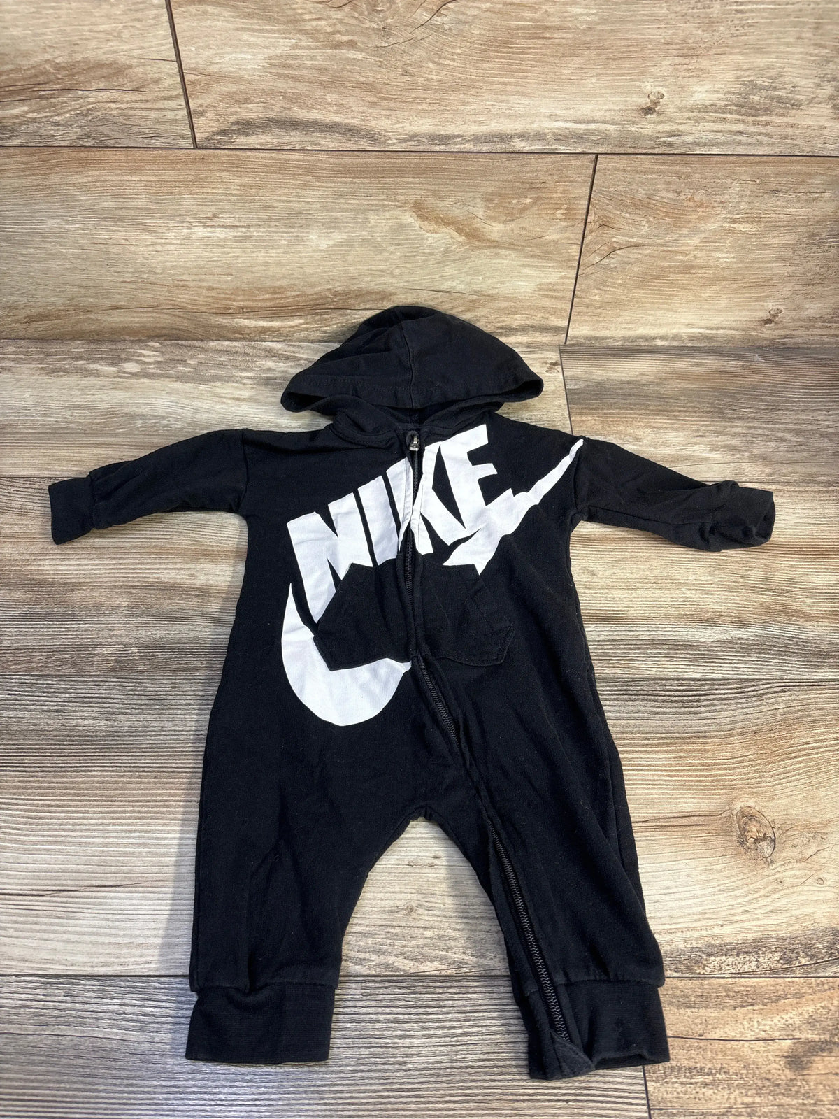 Nike Hooded Coverall Black sz 6m