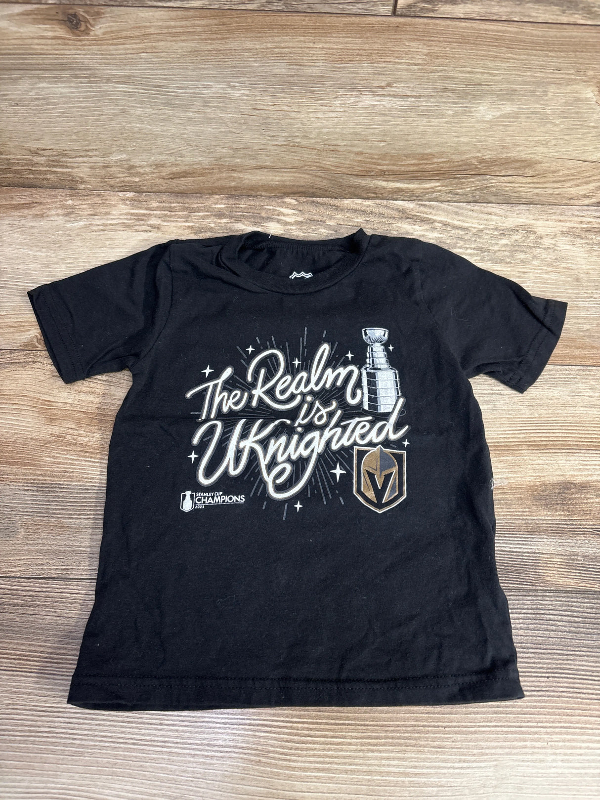 NHL Golden Knights Shirt Black sz 4T