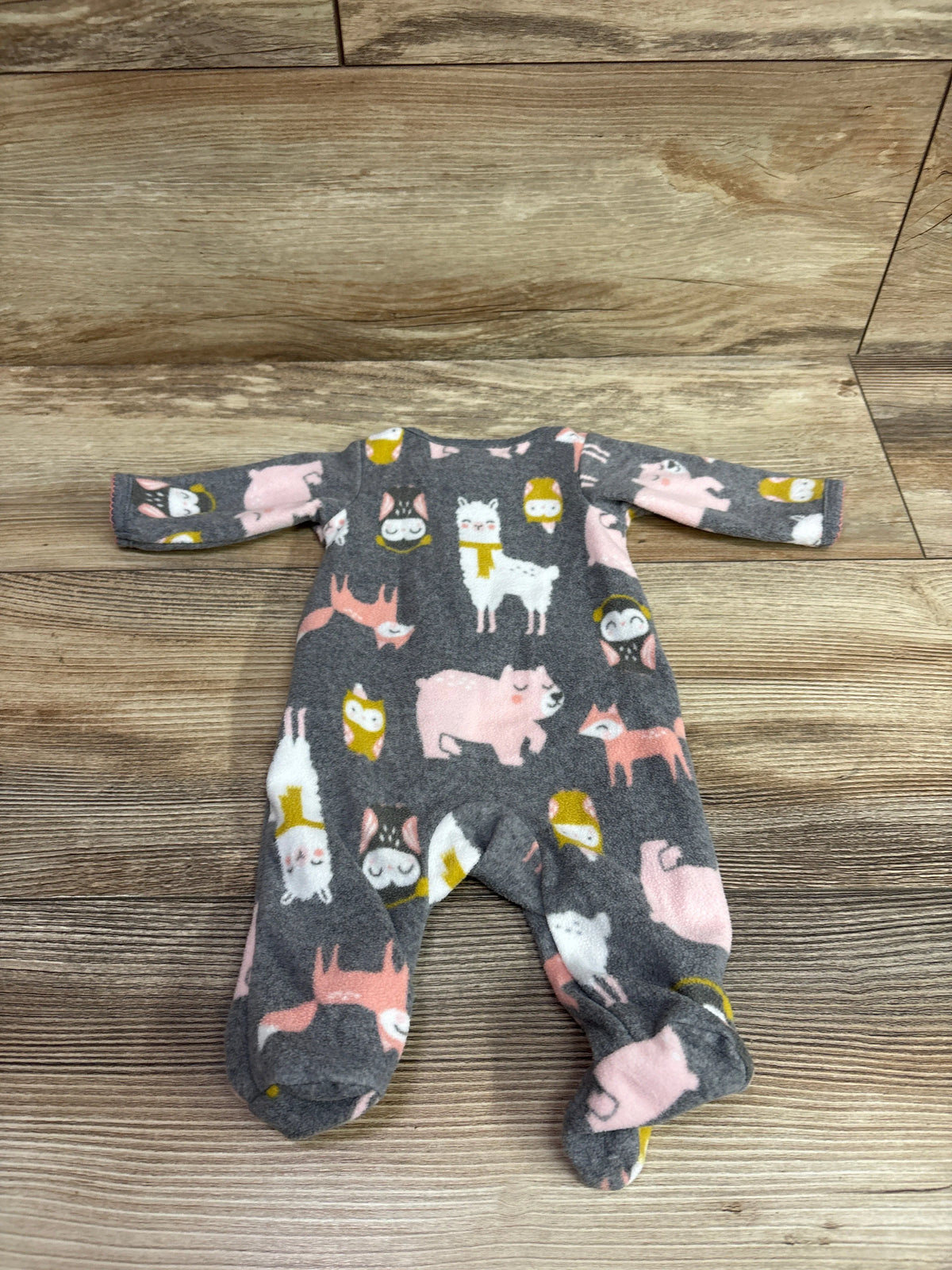 Simple Joys Blanket Sleeper Grey sz Preemie