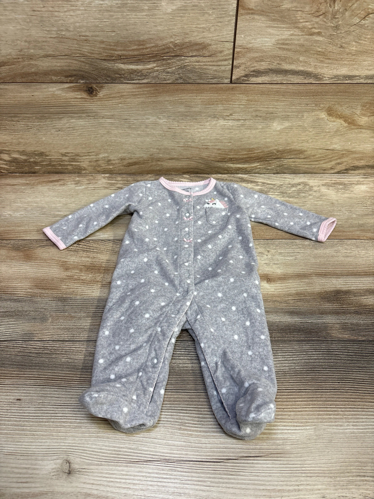 Carter's Blanket Sleeper Grey sz 3m