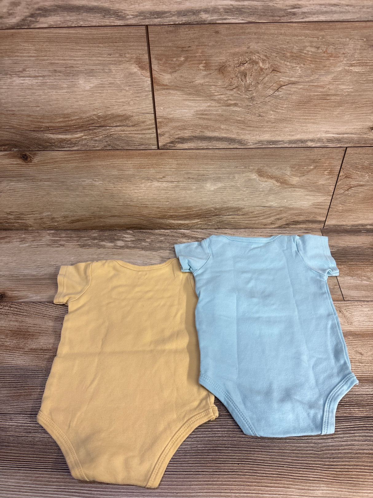 Hudson Baby 2pk Bodysuits Blue sz 9-12m