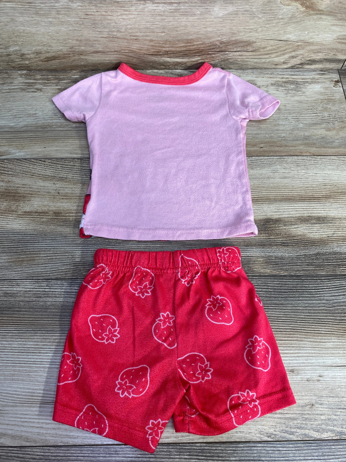 Strawberry Shortcake 2pc Pajama Set Pink sz 3T