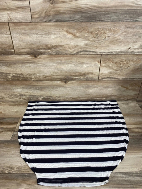 Belle On The Go 6 in 1 Multi Use Striped Cover Black/White - Me n Mommy To Be