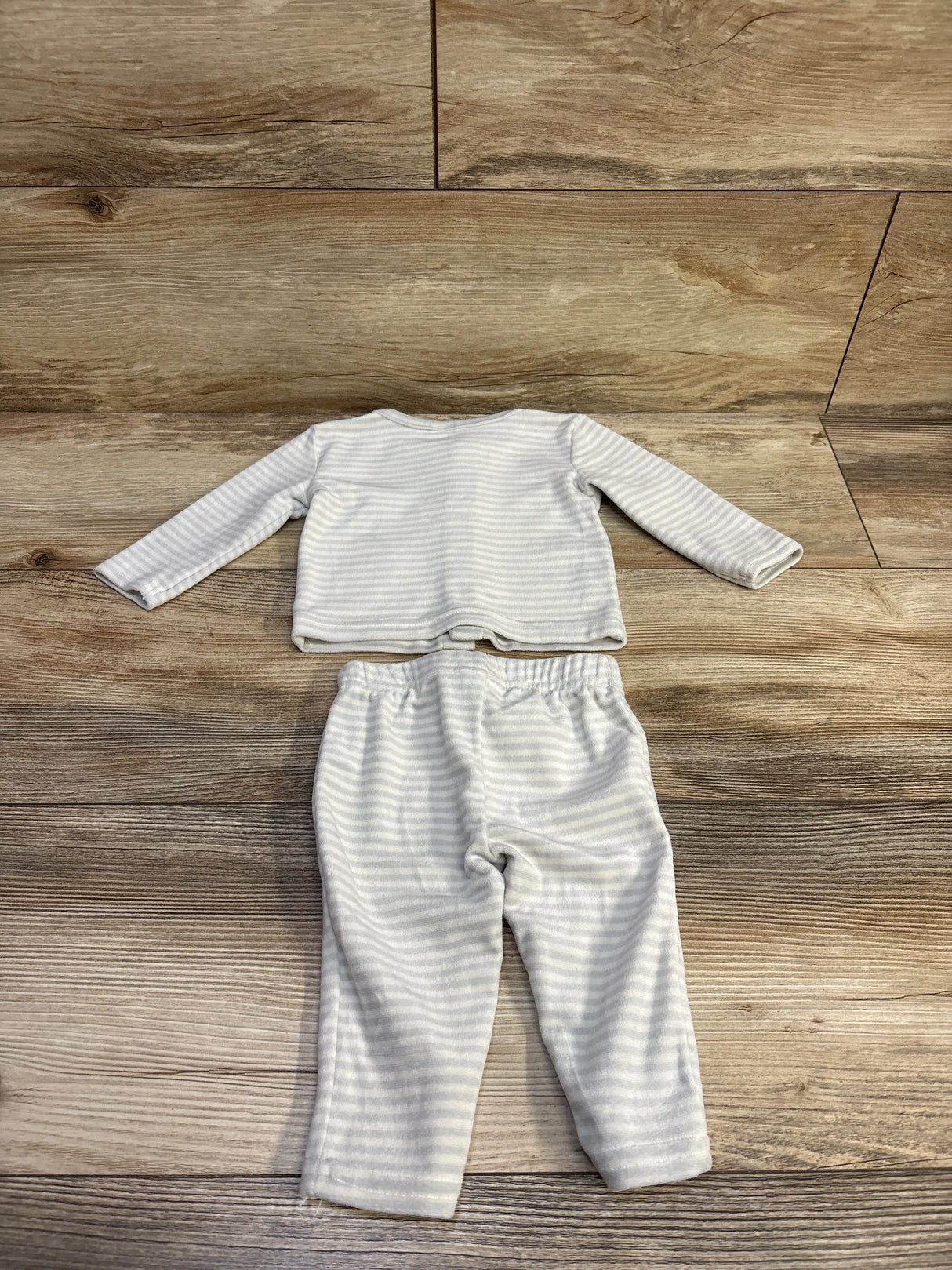 Disney Baby 2pc Mickey Mouse Velour Shirt & Pants Set White sz 0-3m