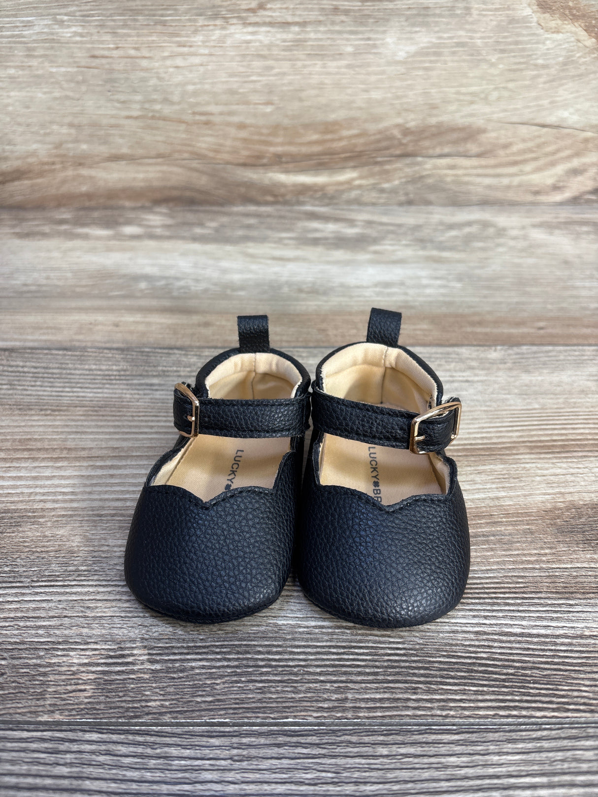 Lucky Brand Mary Jane Crib Shoes Black sz 1c