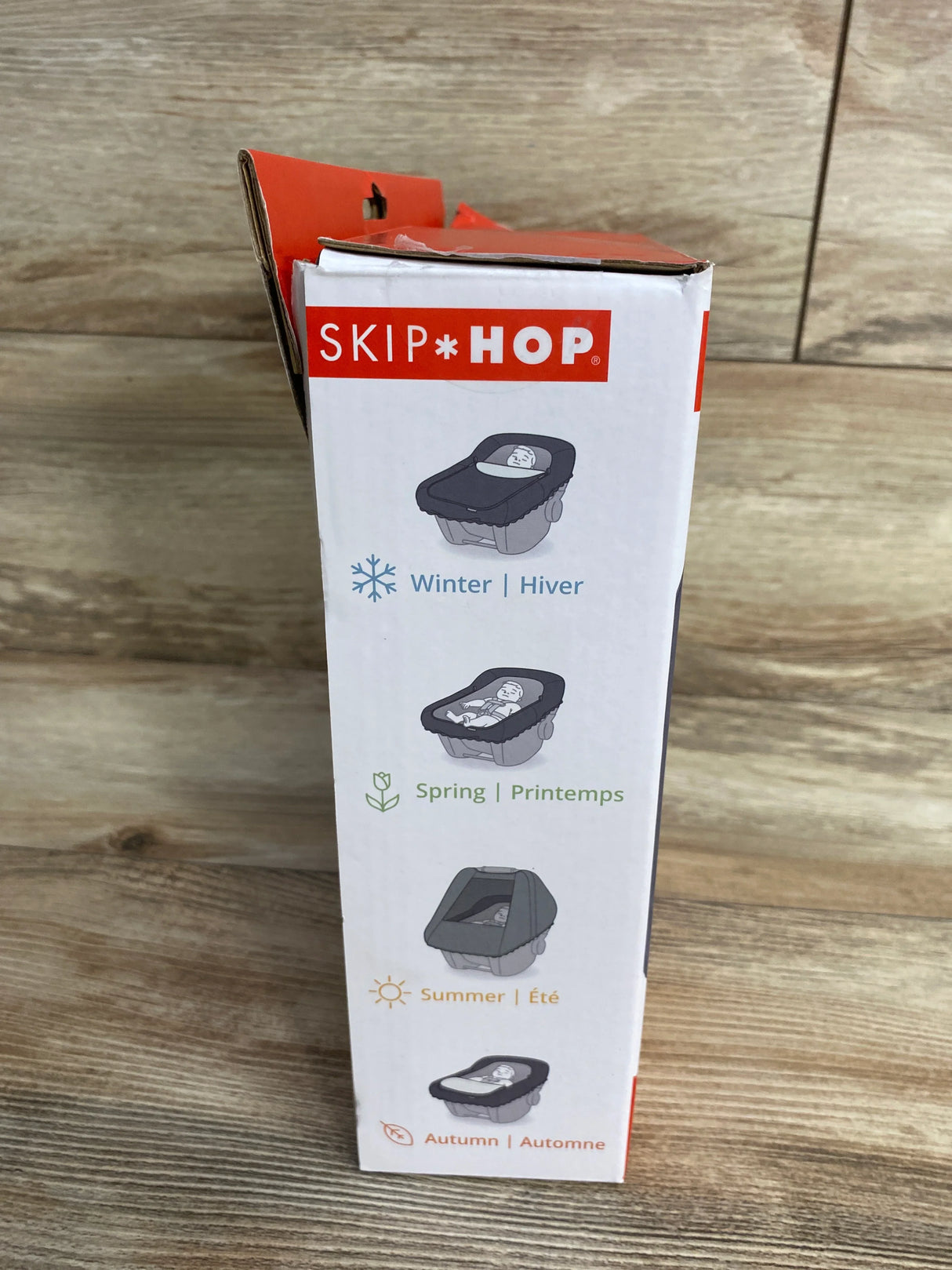 Skip Hop All Seasons Baby Car Seat Cover 4 in 1 - Black