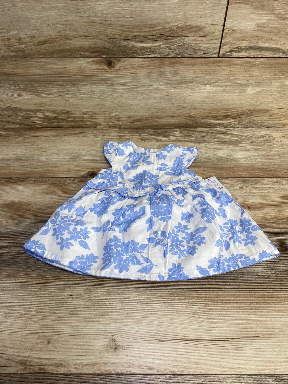 NEW Just One You 2Pc Floral Dress & Bloomers White sz 3m - Me n Mommy To Be