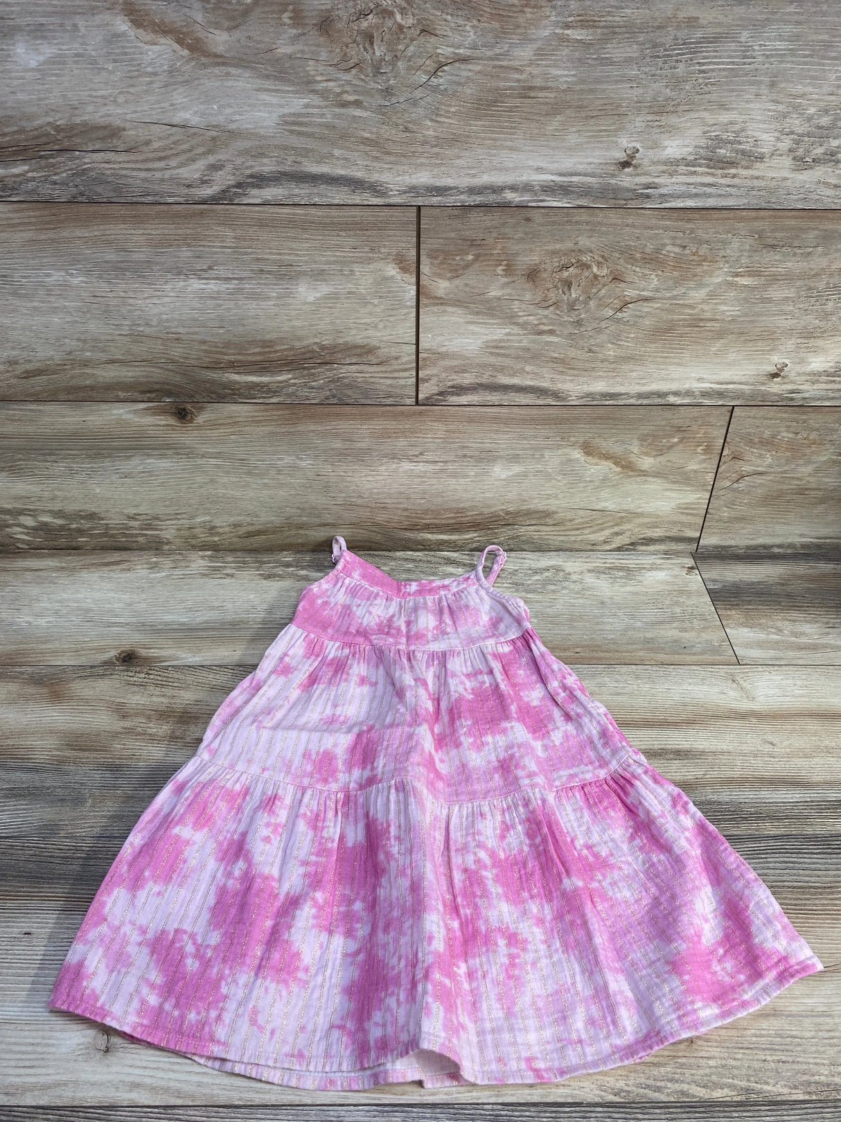 Cat & Jack Tie-Die Dress Pink sz 2T