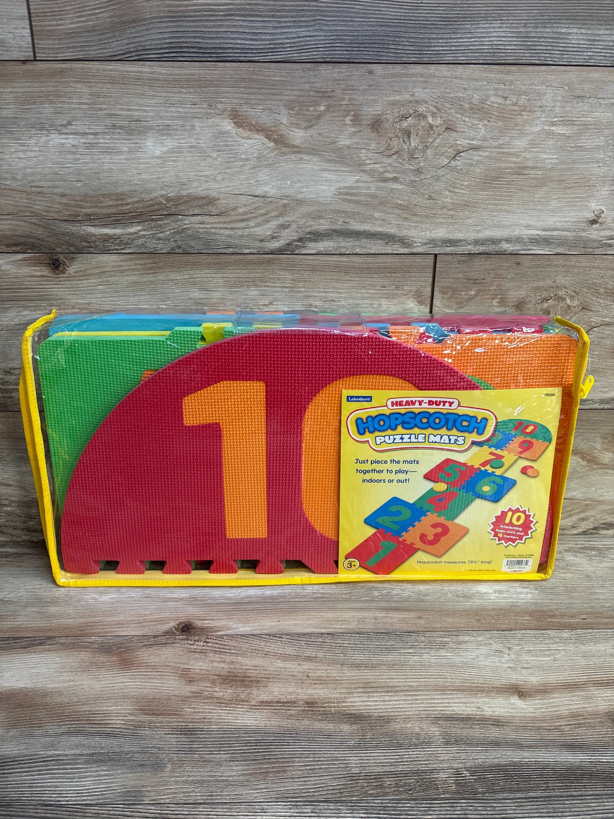NEW Lakeshore Heavy-Duty Hopscotch Puzzle Mats - Me n Mommy To Be