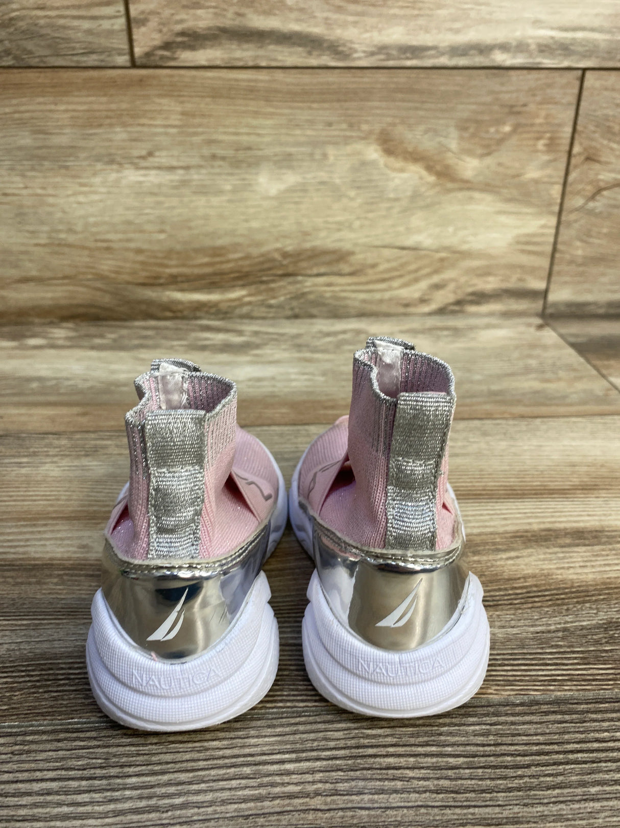 Nautica Slip-On Sock Style Sneakers Pink sz 6c - Me n Mommy To Be