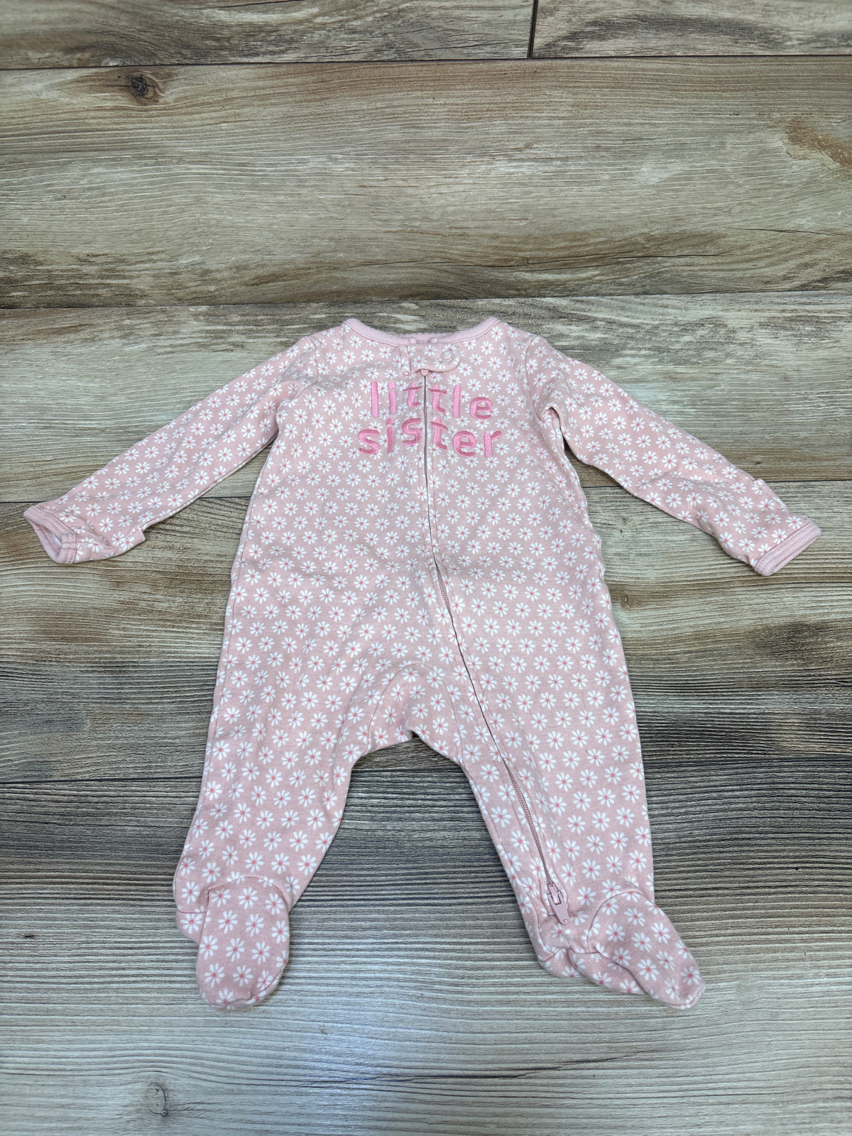 Just One You Little Sister Sleeper Pink sz 3m