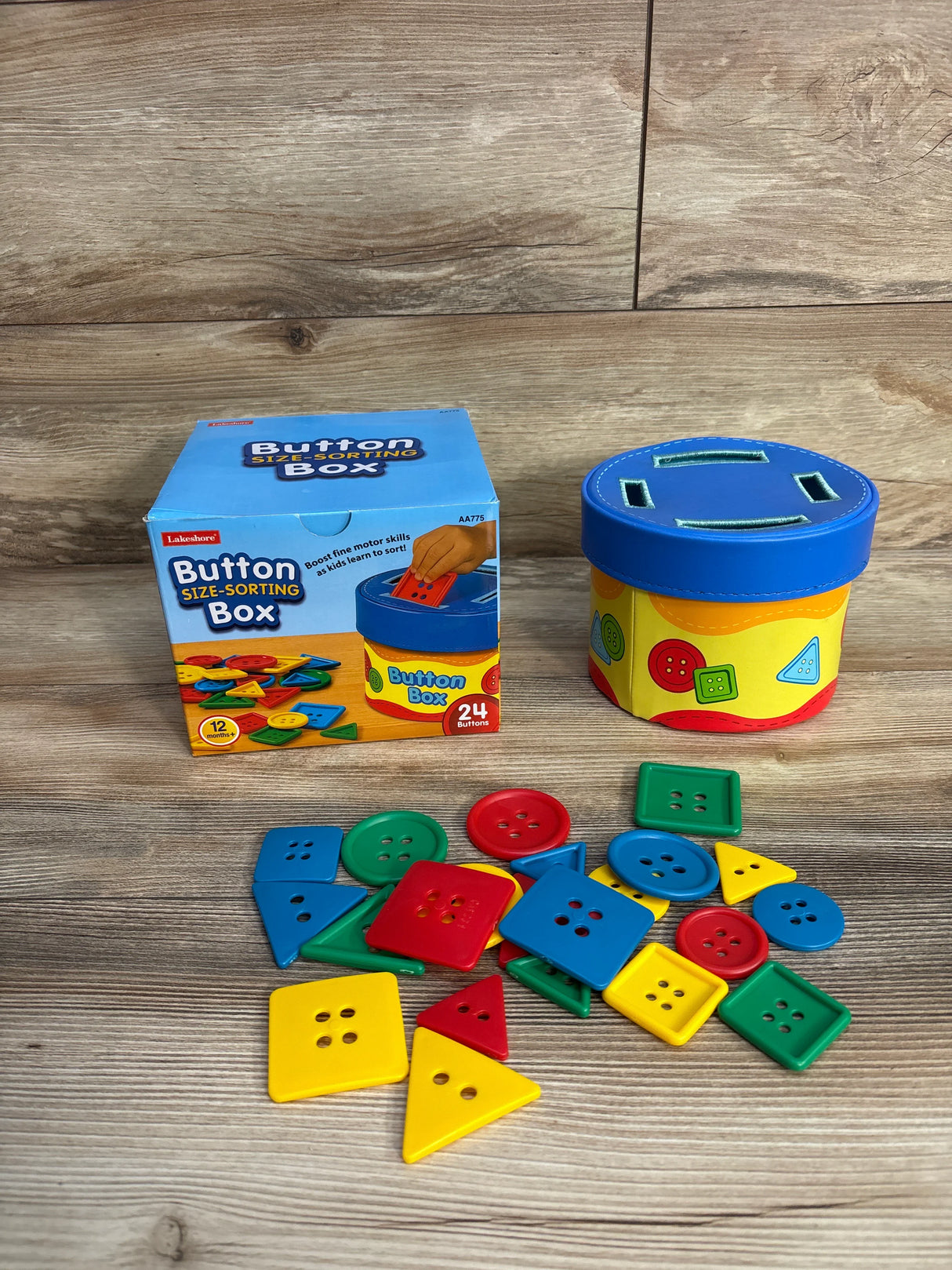 Lakeshore Button Size-Sorting Box