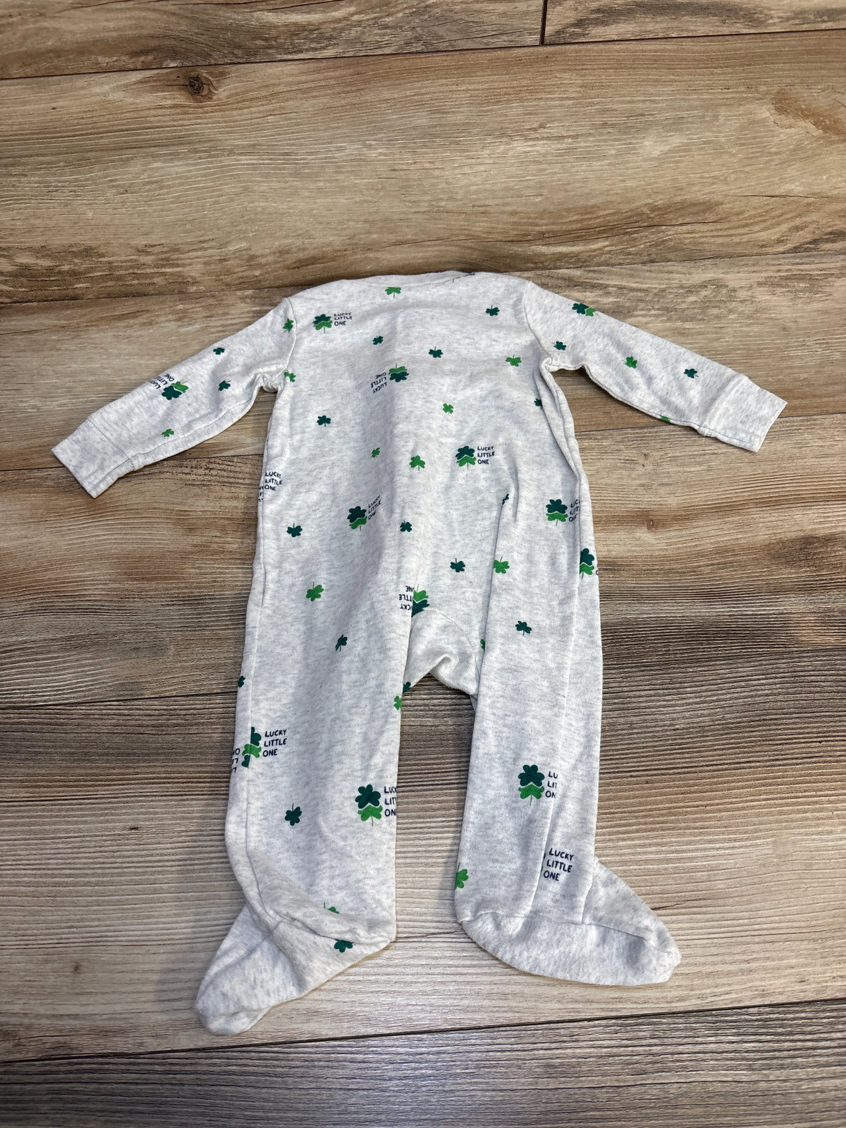 Carter's Lucky Little One Sleeper Grey sz 6m
