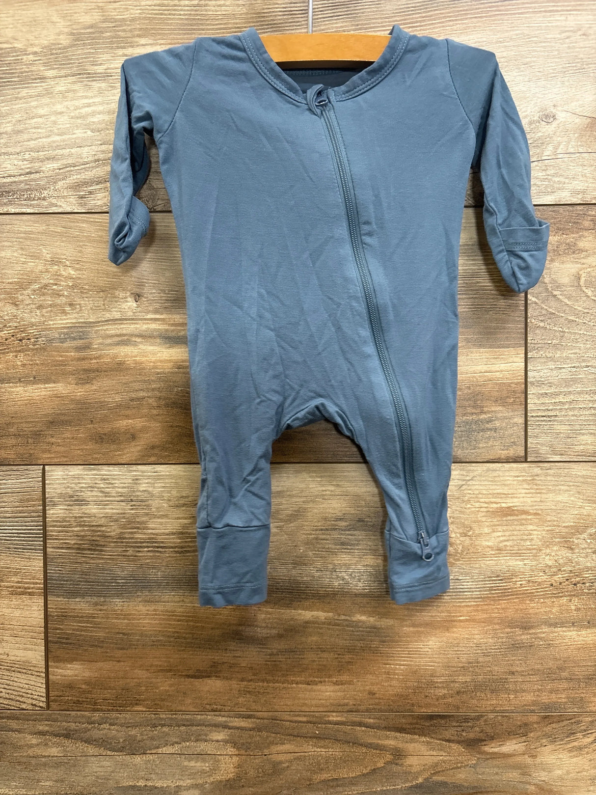 Hapiu Footless Sleeper Blue sz Newborn