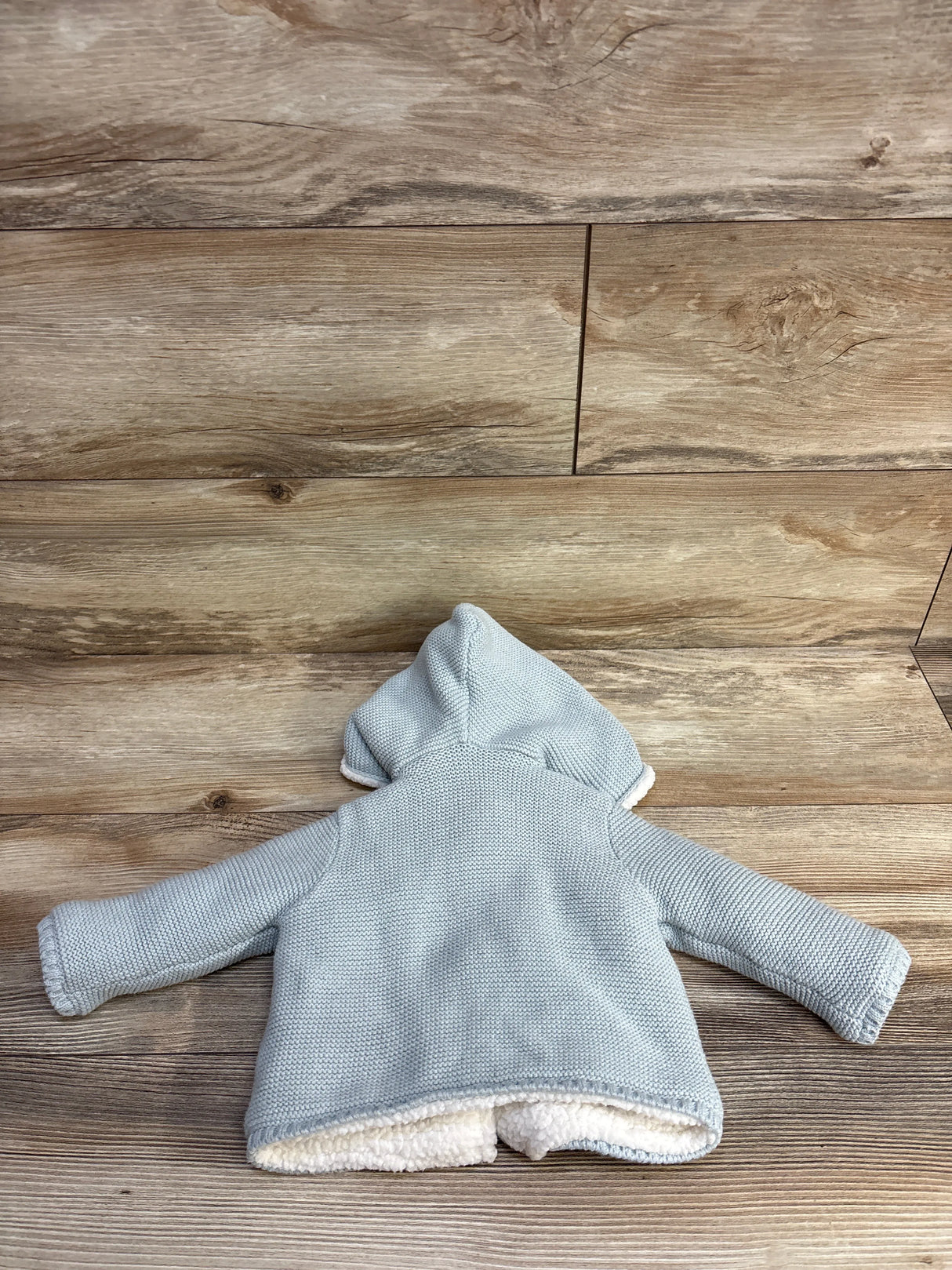 Carter's Sherpa Lined Jacket Baby Blue sz 6m