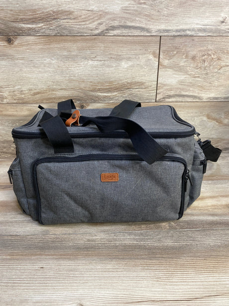 Luxja Breast Pump Bag, Grey - Me n Mommy To Be