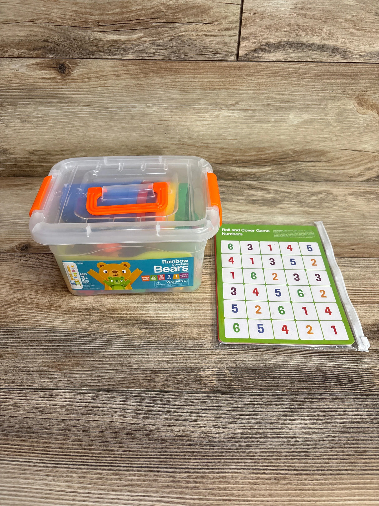 Sweet Lemons Rainbow Counting Bears Math Manipulatives