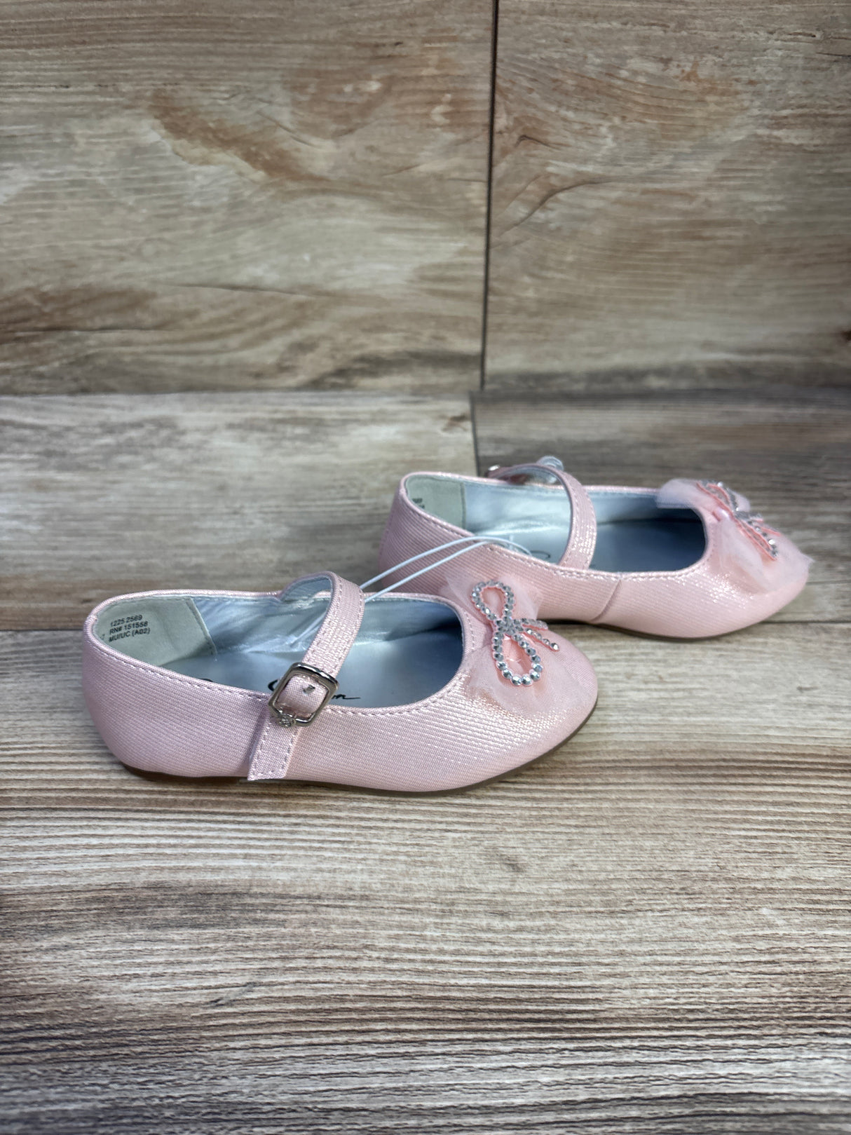 Jessica Simpson Amy Cyn Mary Jane Flats Pink sz 7c