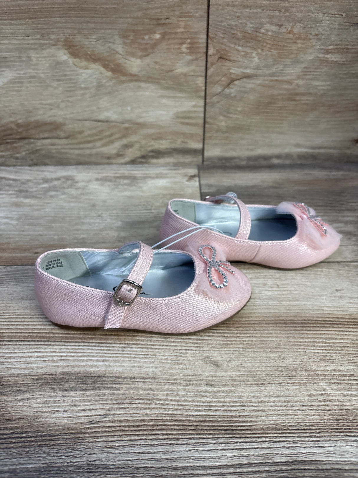 Jessica Simpson Amy Cyn Mary Jane Flats Pink sz 7c