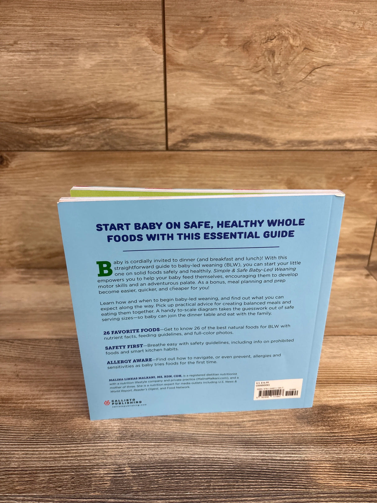 Simple & Safe Baby-Led Weaning Paperback Book