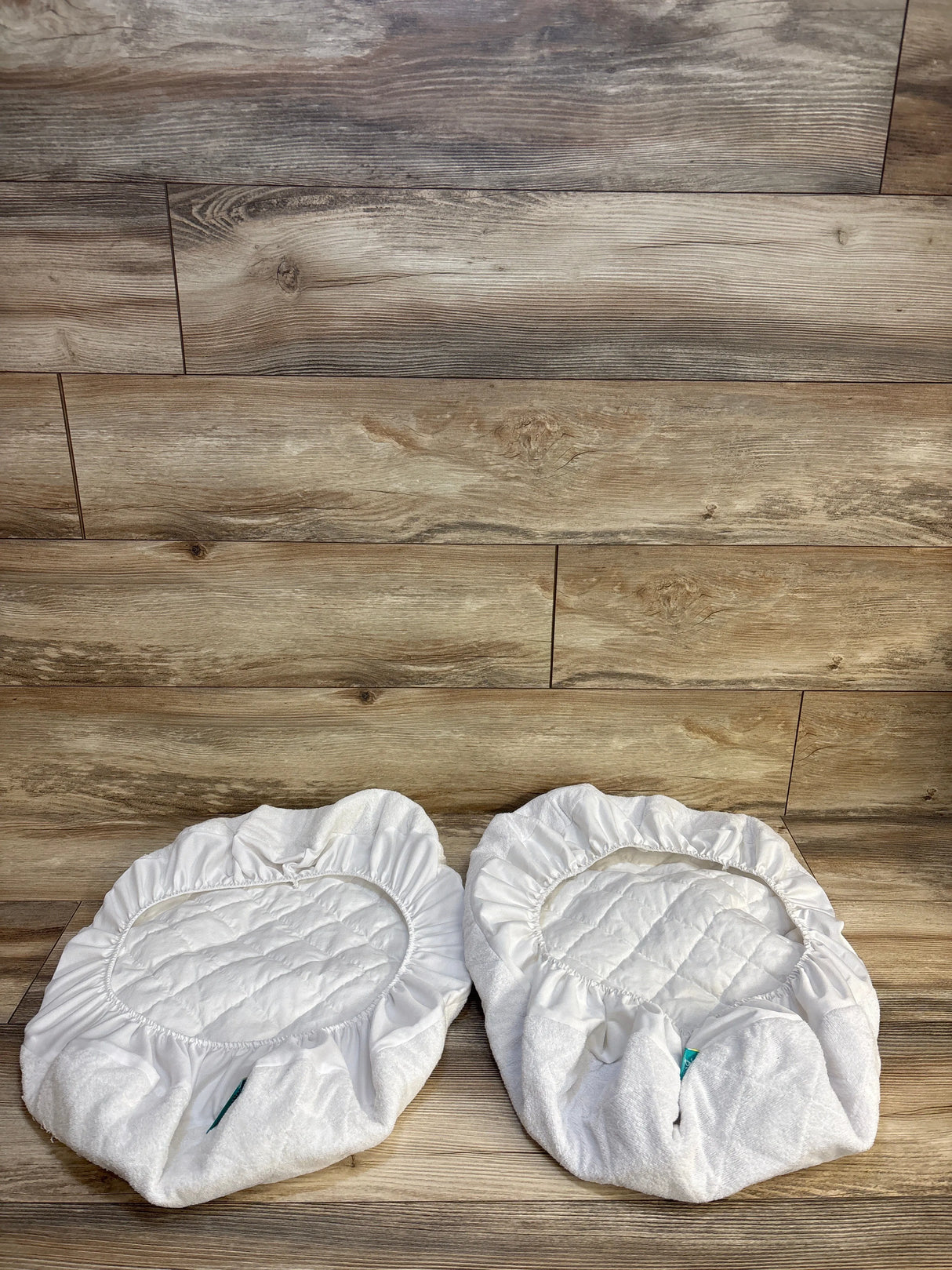 Biloban 2pk Waterproof Quilted Bassinet Mattress Pad Cover