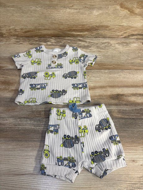 Pl Baby 2pc Shirt & Shorts Beige sz 3m - Me n Mommy To Be