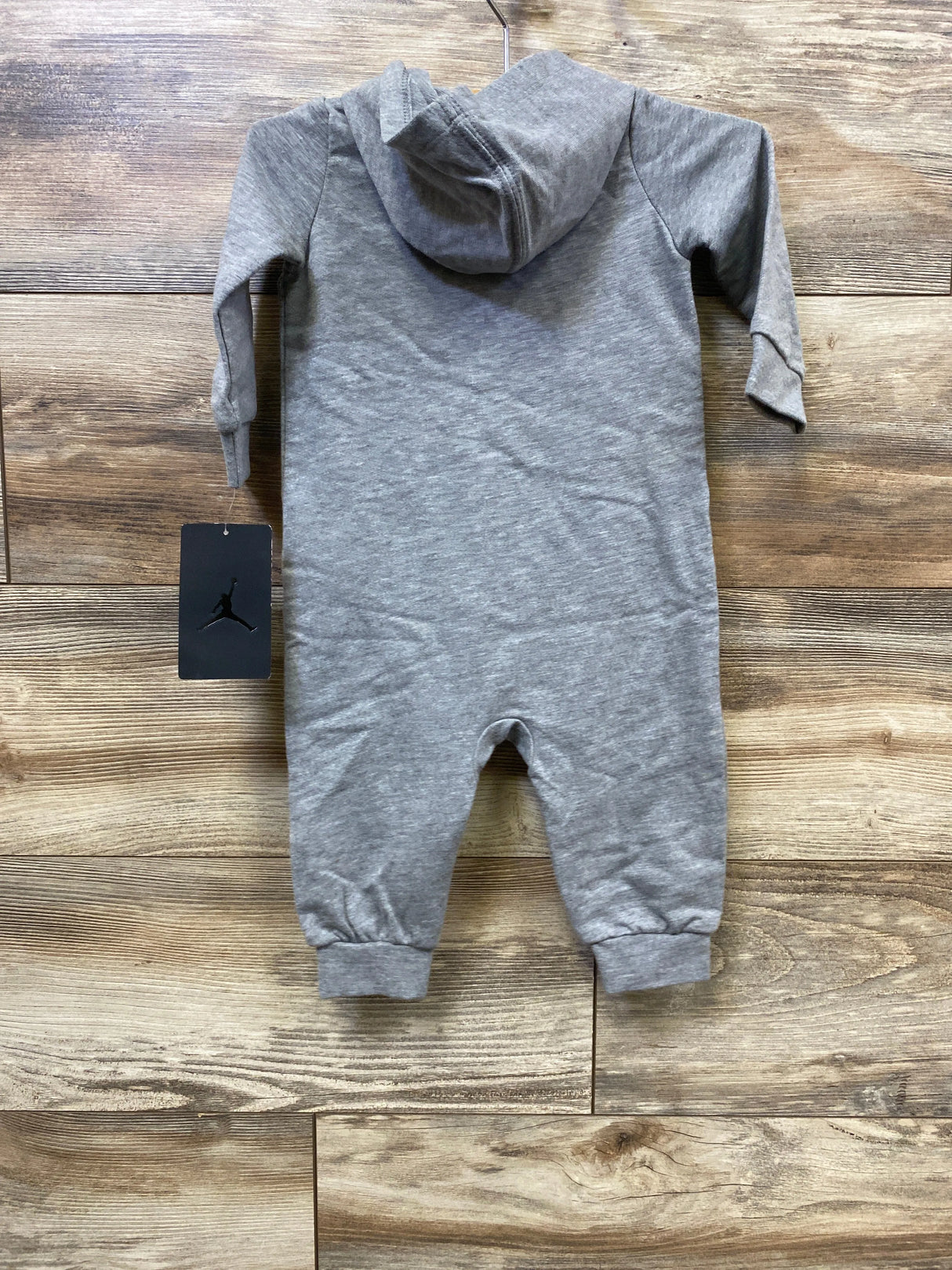 NEW Nike Jordan Hooded Coverall Grey sz 9m