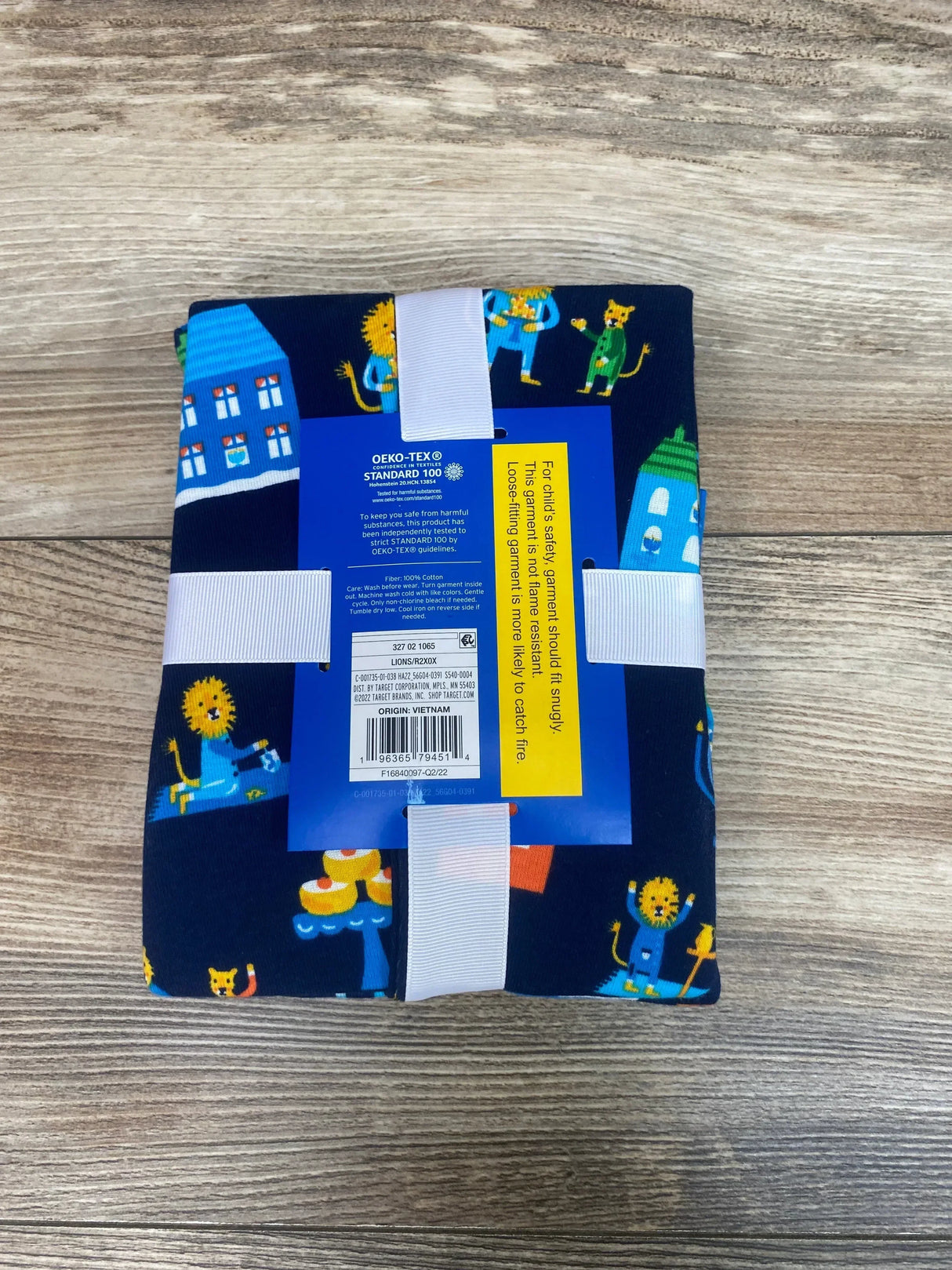 NEW Wondershop 2pc Hanukkah Pajama Set Lions Navy sz 3T - Me n Mommy To Be