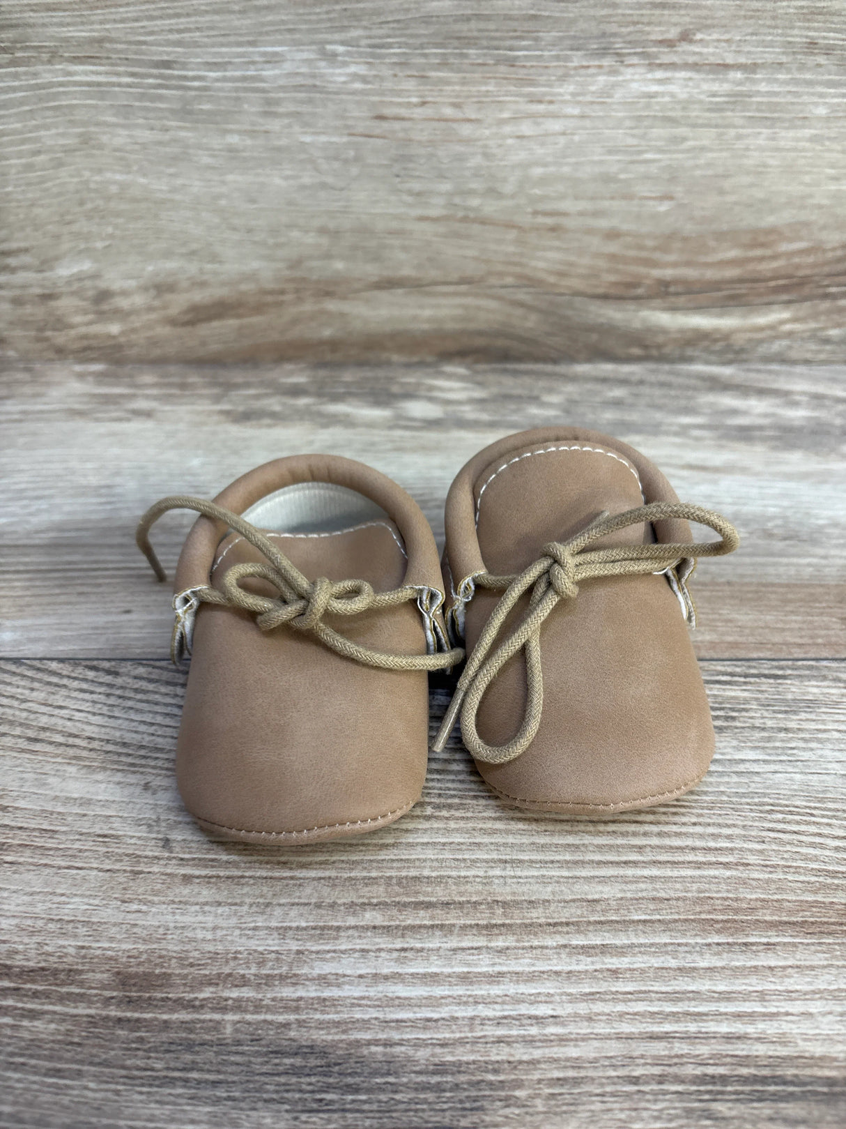 Soft Sole Baby Crib Shoes Tan sz 1c - Me n Mommy To Be