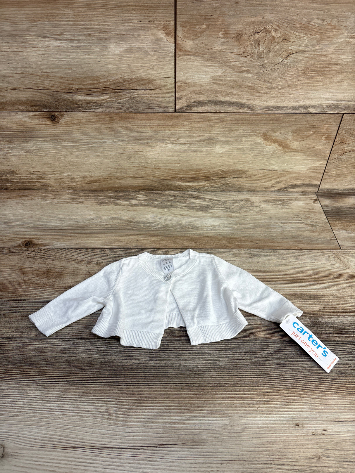 NEW Just One You Cardigan White sz Newborn