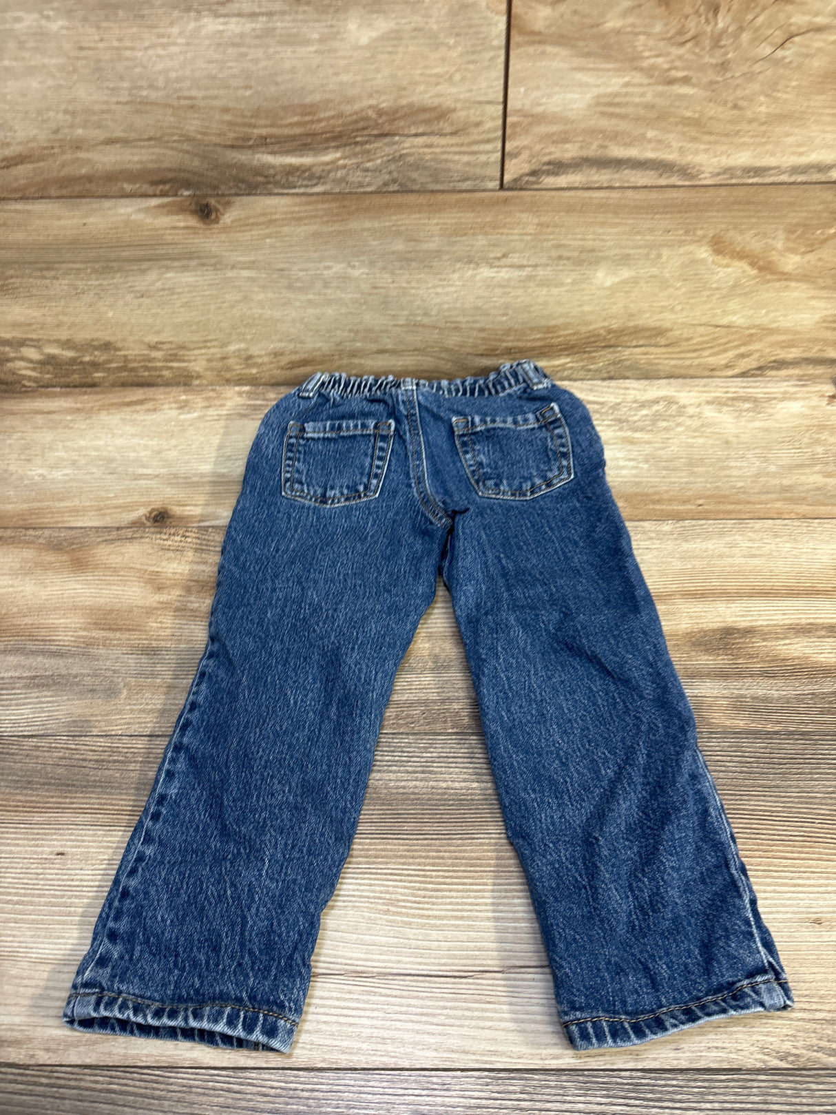 Cat & Jack Paperbag Waist Jeans Blue sz 4T