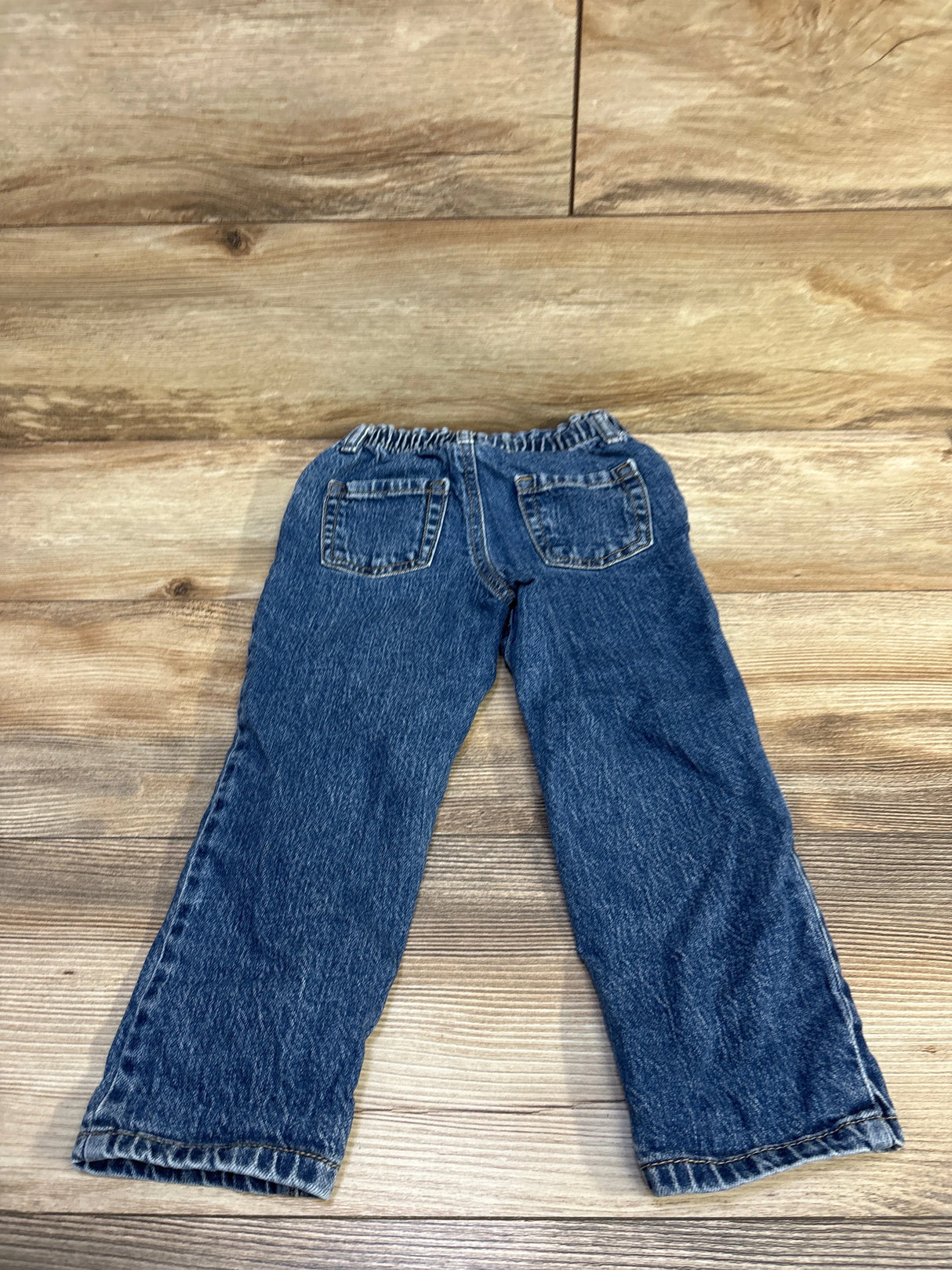 Cat & Jack Paperbag Waist Jeans Blue sz 4T