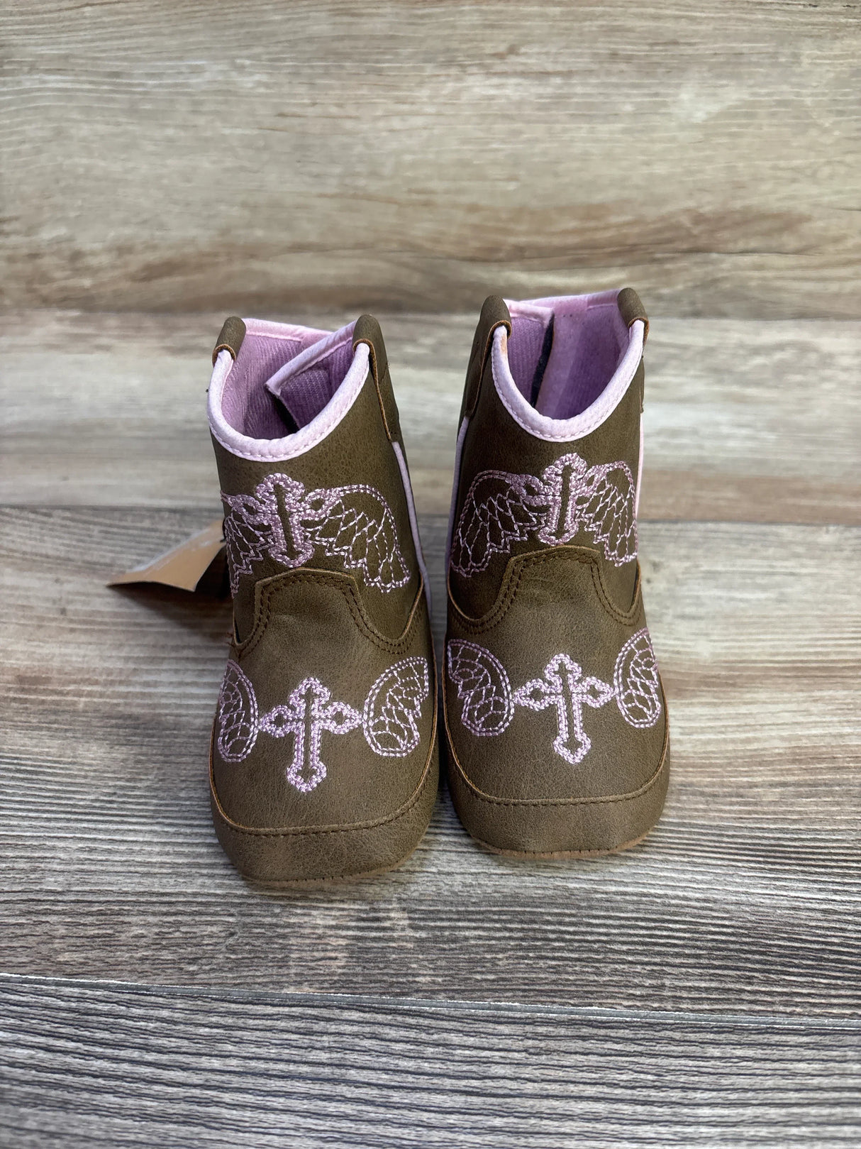 NEW Twister Gracie Baby Buckers Boots Brown sz 3c