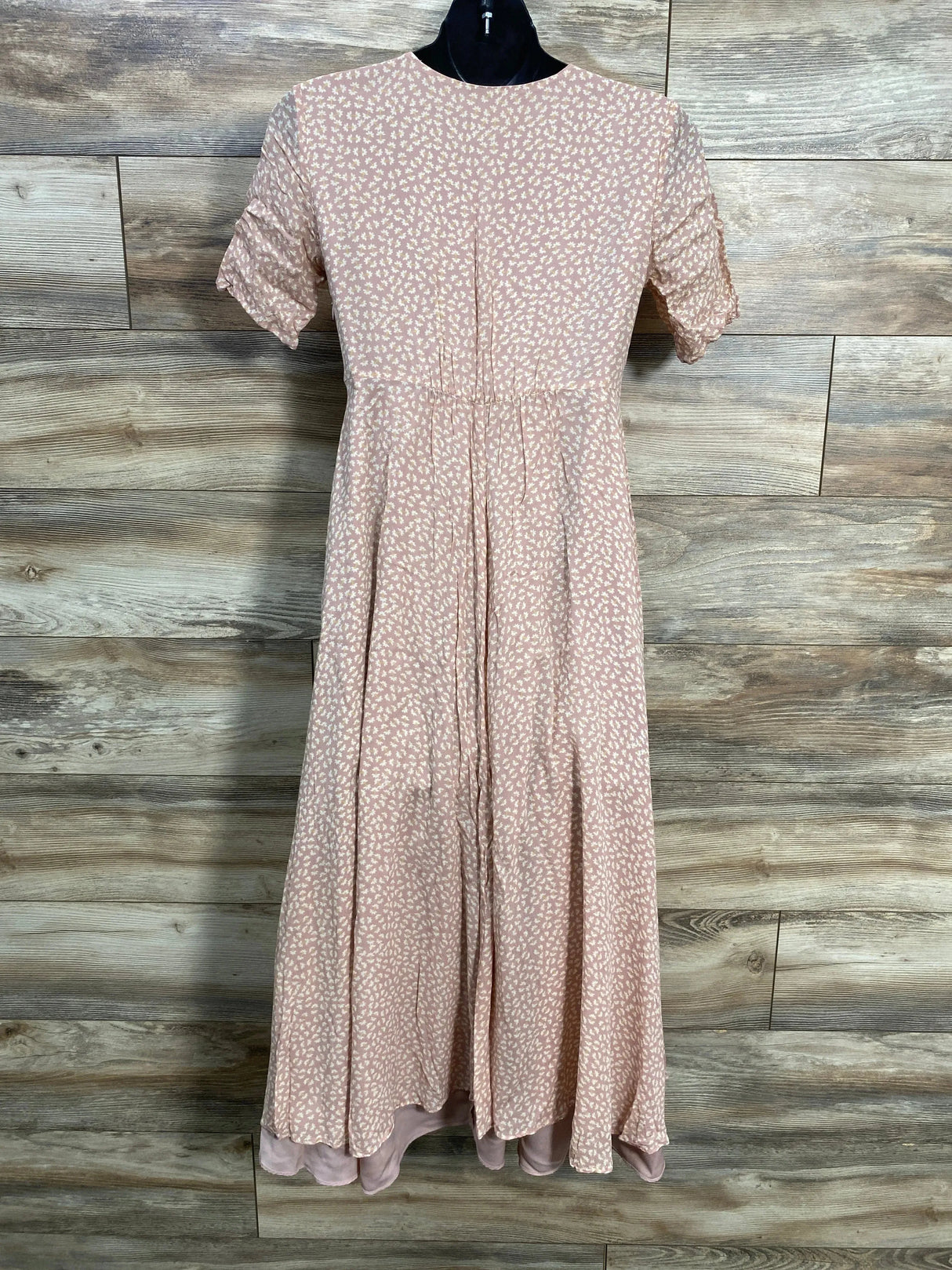 Hatch V-Neck Floral Dress Pink sz XS/0 - Me n Mommy To Be