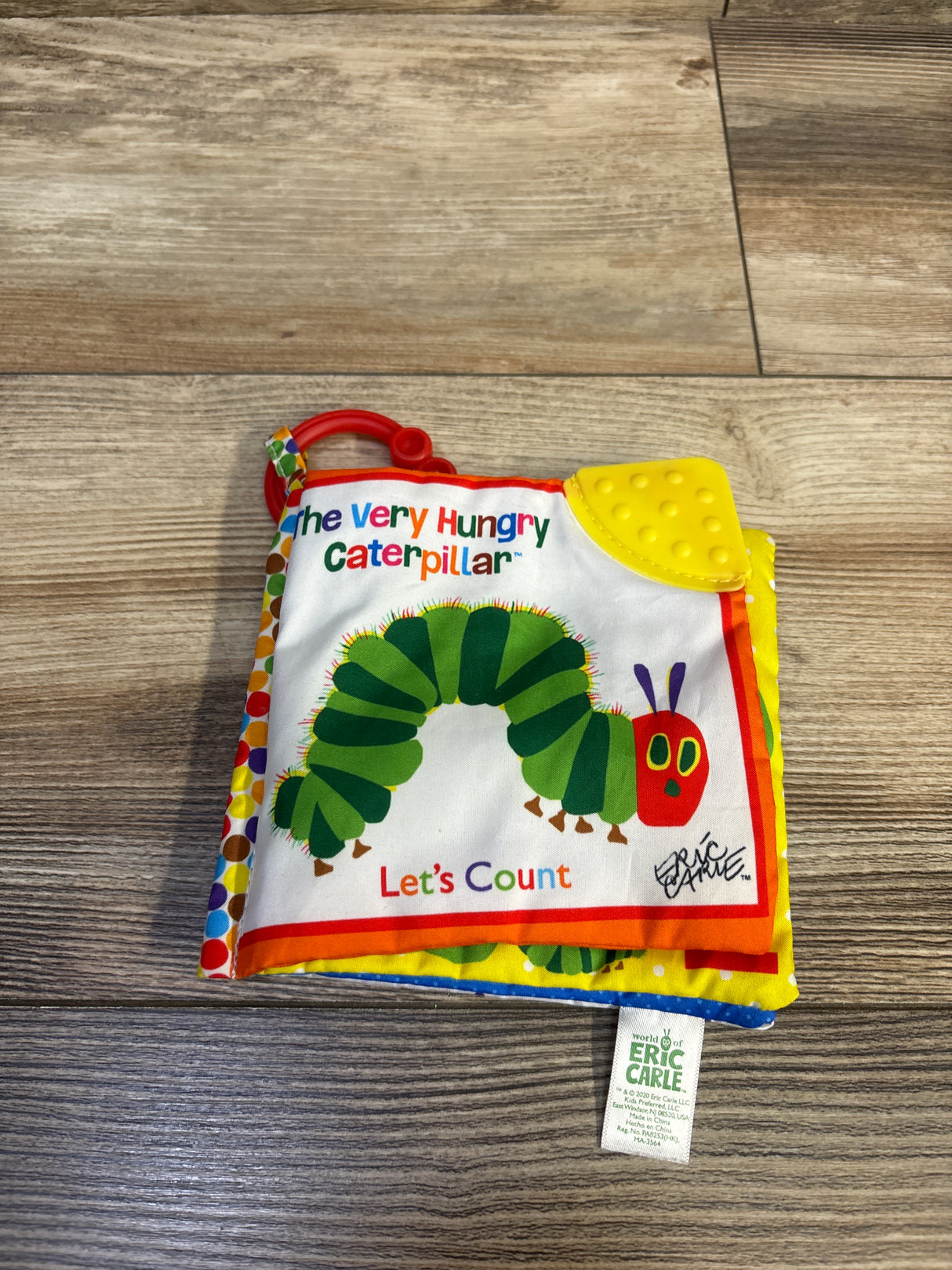 World of Eric Carle The Very Hungry Caterpillar Let's Count Soft Book
