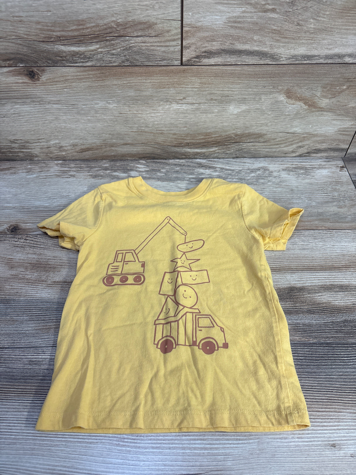 Cat & Jack Shirt Yellow sz 4T