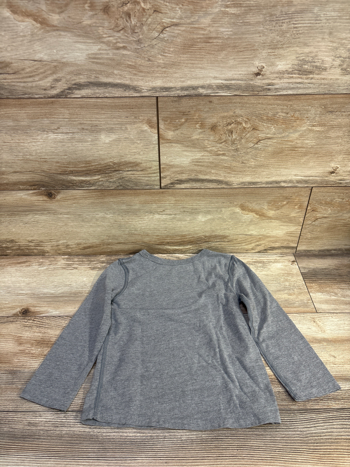 Cat & Jack Long Sleeve Shirt Grey sz 4T