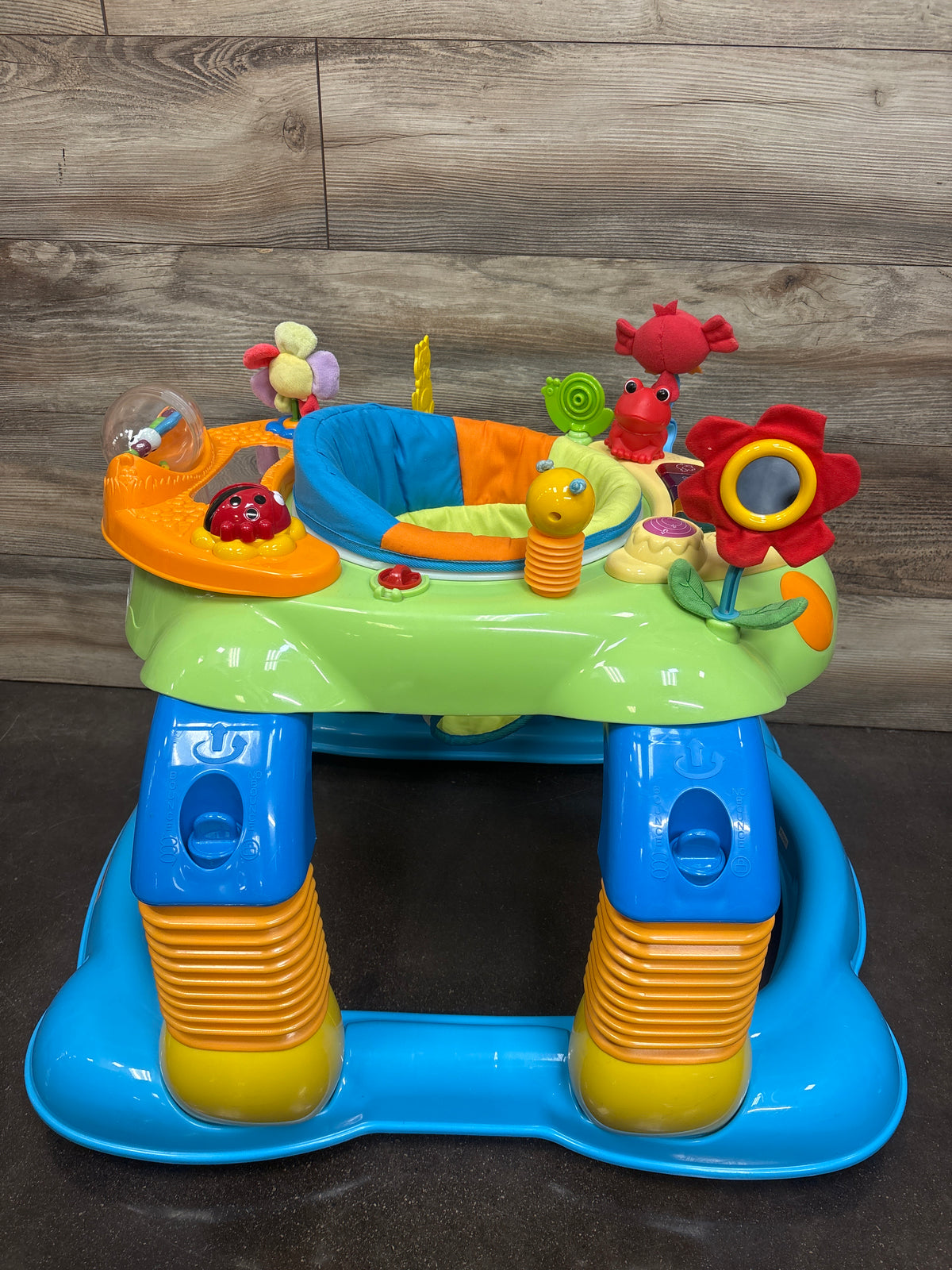 Delta Children Lil Play Station 4-in-1 Activity Walker Blue